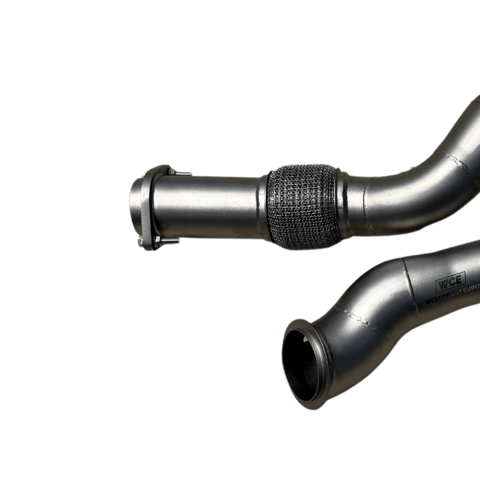 WCE Performance Performance WCE S58 Downpipes w/ Flex Section - G80 M3 / G82 M4 / G87 M2