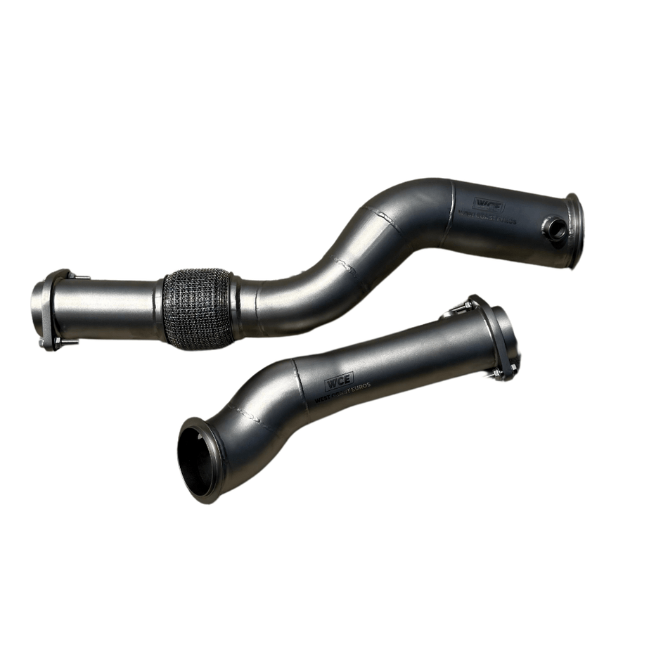 WCE Performance Performance WCE S58 Downpipes w/ Flex Section - G80 M3 / G82 M4 / G87 M2