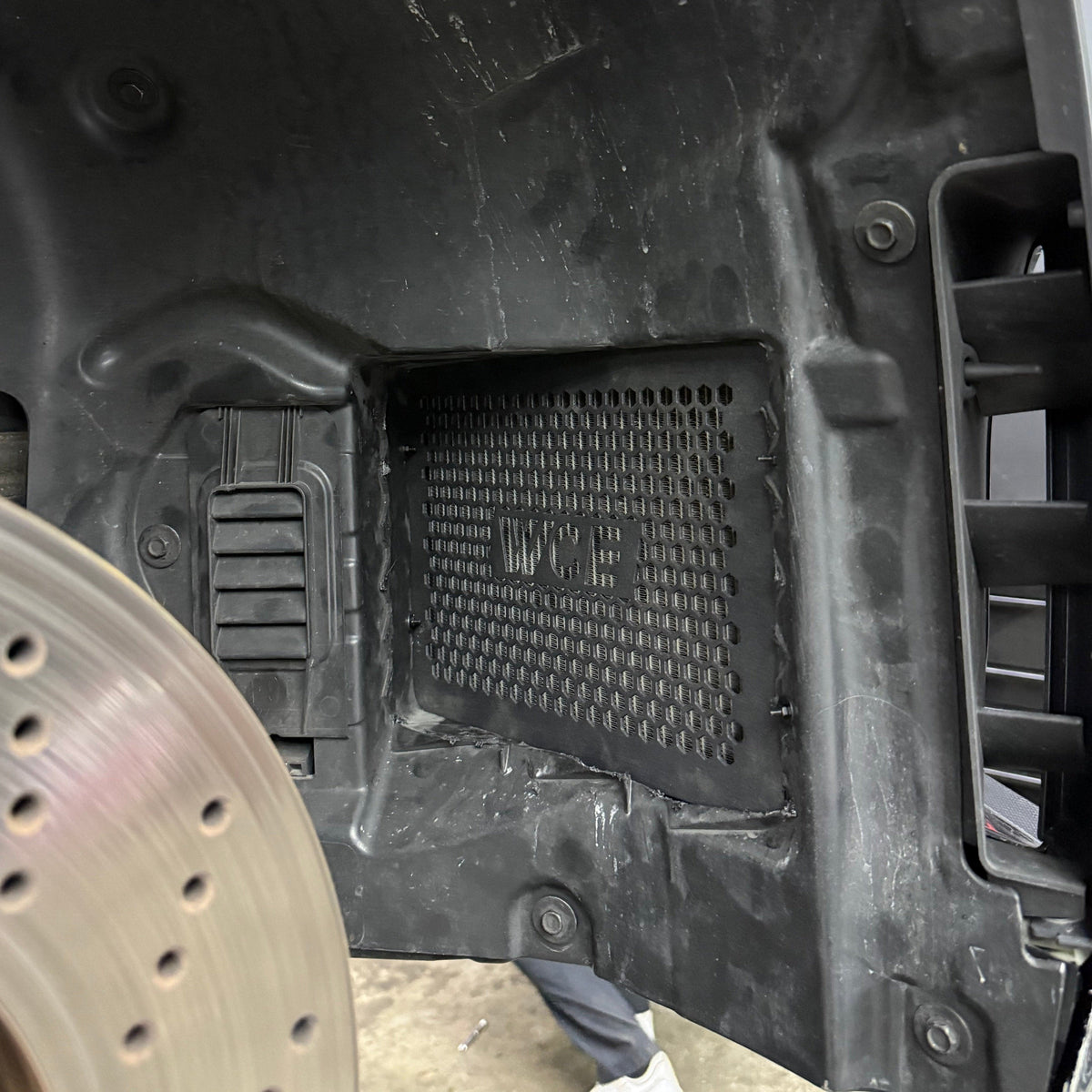 WCE Performance Retrofit WCE Enhanced Clearance Fender Liner Plates - G80 M3 / G82 M4 / G87 M2