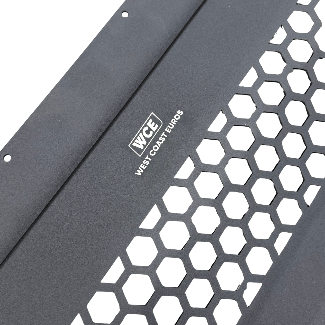 WCE Performance Skid Plates WCE S55 Metal Oil Cooler Guard Skid Plate - F80 M3 / F82 M4