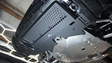 WCE Performance Skid Plates WCE S58 Metal Oil Cooler Guard Skid Plate -  G80 M3 / G82 M4 / G87 M2