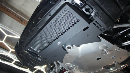 WCE Performance Skid Plates WCE S58 Metal Oil Cooler Guard Skid Plate -  G80 M3 / G82 M4 / G87 M2