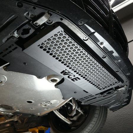 WCE Performance Skid Plates WCE S58 Metal Oil Cooler Guard Skid Plate -  G80 M3 / G82 M4 / G87 M2