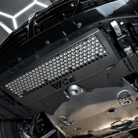 WCE Performance Skid Plates WCE S58 Metal Oil Cooler Guard Skid Plate -  G80 M3 / G82 M4 / G87 M2