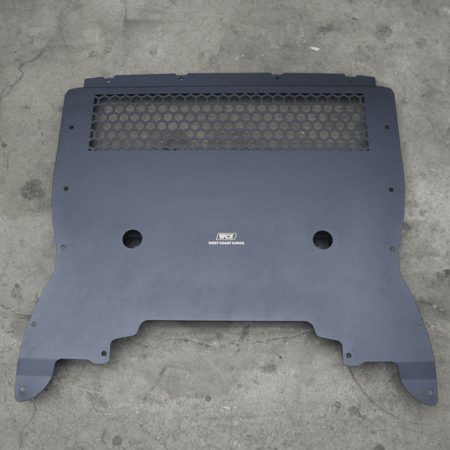 WCE Performance Skid Plates WCE S63TU Metal Oil Cooler Guard Skid Plate -  F90 M5 / F92 M8