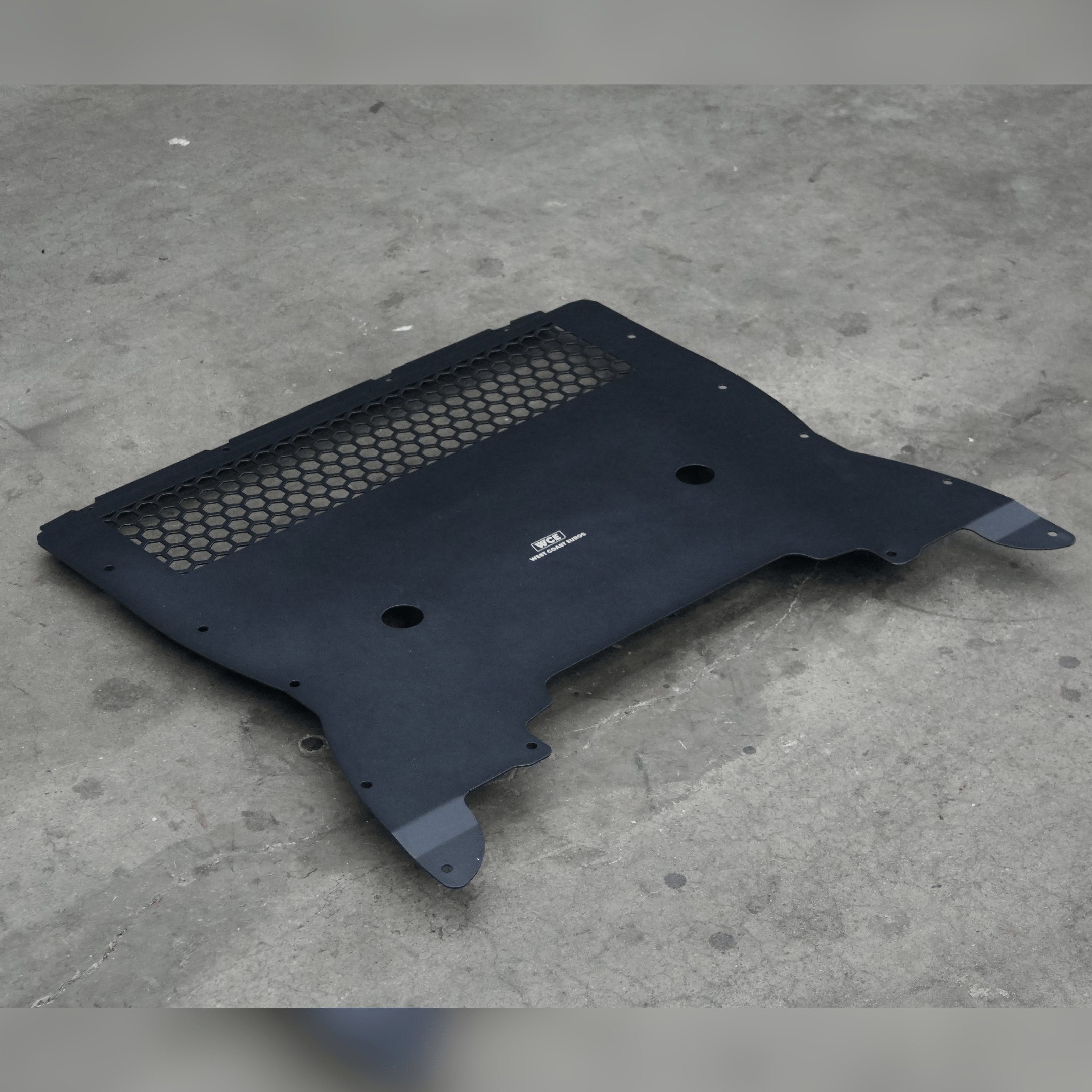 WCE Performance Skid Plates WCE S63TU Metal Oil Cooler Guard Skid Plate -  F90 M5 / F92 M8