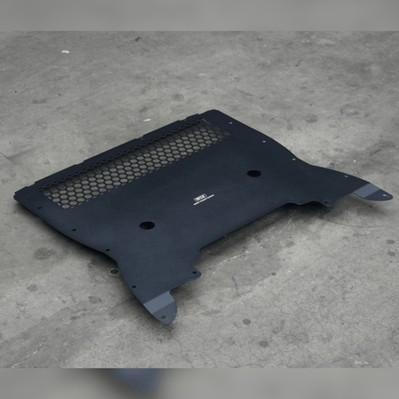 WCE Performance Skid Plates WCE S63TU Metal Oil Cooler Guard Skid Plate -  F90 M5 / F92 M8