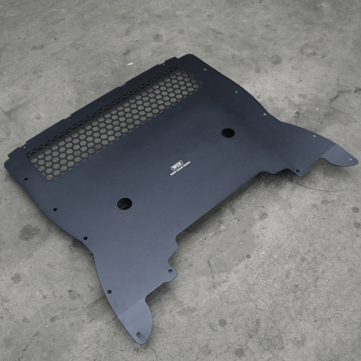 WCE Performance Skid Plates WCE S63TU Metal Oil Cooler Guard Skid Plate -  F90 M5 / F92 M8