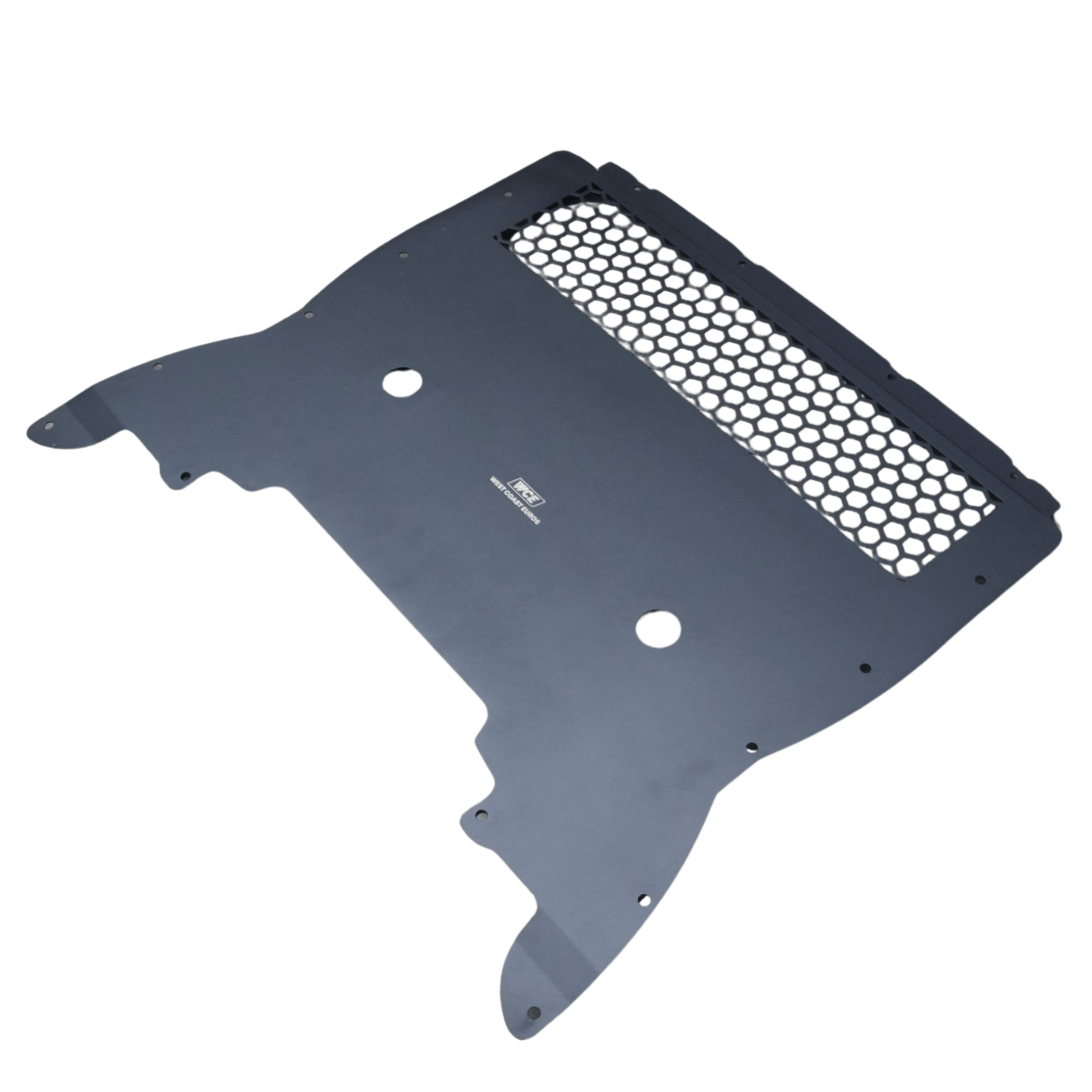 WCE Performance Skid Plates WCE S63TU Metal Oil Cooler Guard Skid Plate -  F90 M5 / F92 M8