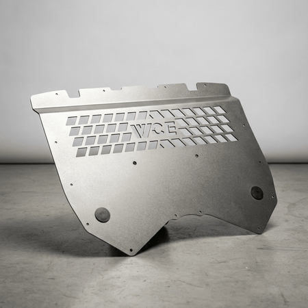 WCE Performance Skid Plates WCE S63TU Metal Oil Cooler Guard Skid Plate - F91 F92 F93 M8