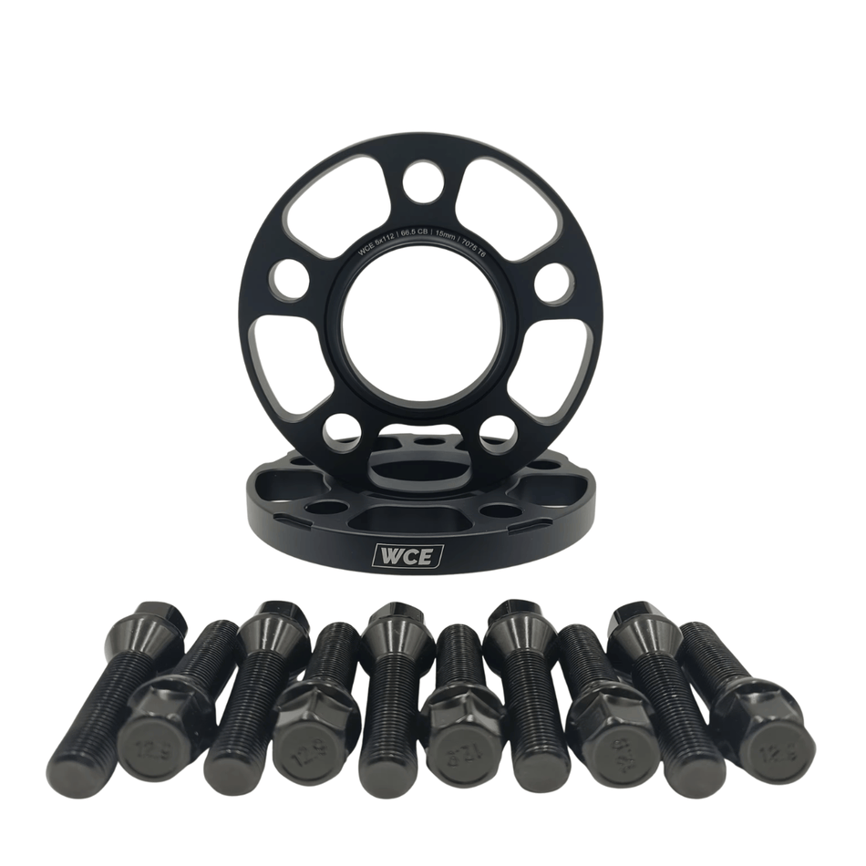 WCE Performance Spacers WCE Lightweight G Chassis BMW Wheel Spacer (Set of 2 w/ 10 Lug Bolts)