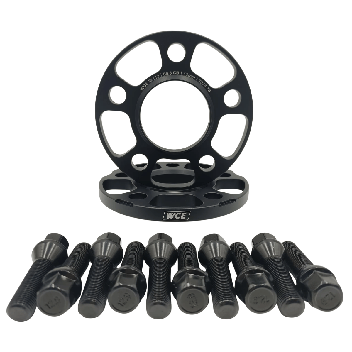 WCE Performance Spacers WCE Lightweight G Chassis BMW Wheel Spacer (Set of 2 w/ 10 Lug Bolts)