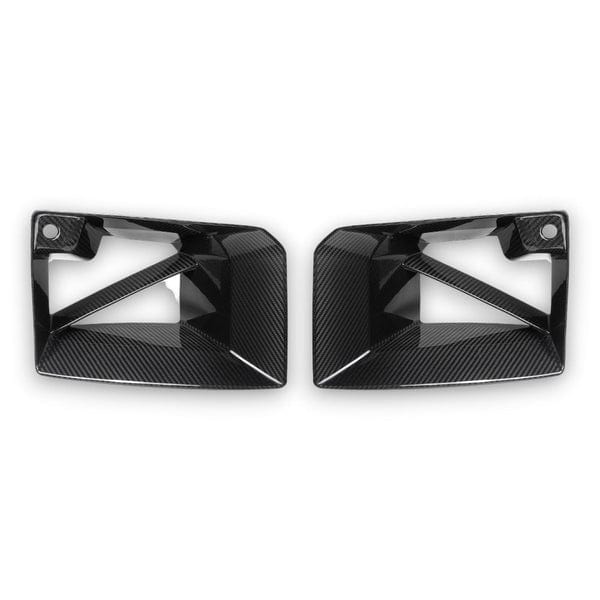 West Coast Euros Air Duct BMW G87 M2 MP Style Dry Carbon Fiber Front Air Duct Inlets V1