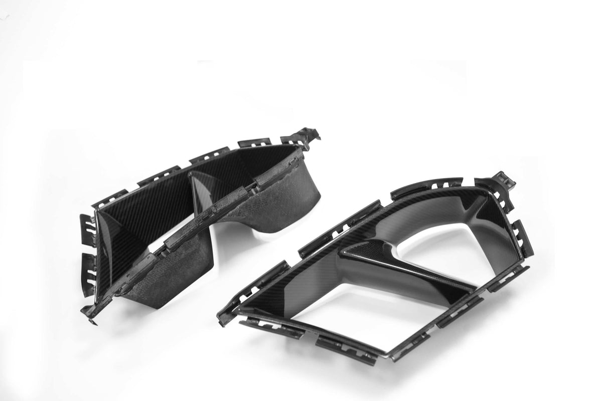 West Coast Euros Air Duct Pre-Preg Carbon Fiber Front Air Ducts V1 - G80 M3 / G82 M4