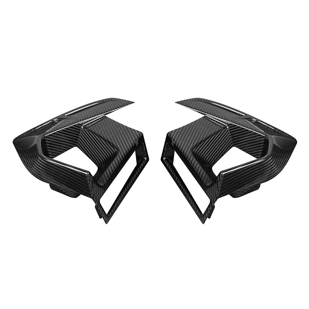 West Coast Euros Air Duct SQ Style Dry Carbon Fiber Front Air Duct - F97 X3M / F98 X4M (LCI)