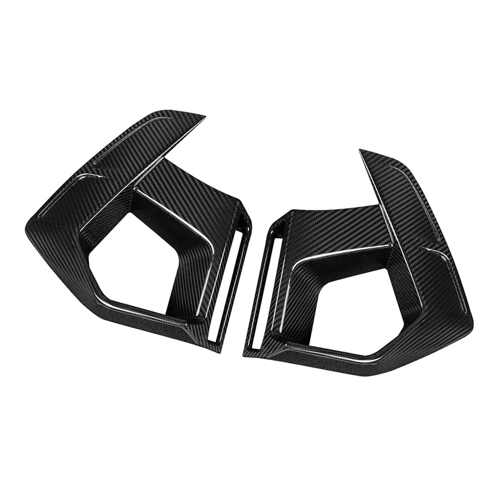West Coast Euros Air Duct SQ Style Dry Carbon Fiber Front Air Duct - F97 X3M / F98 X4M (LCI)