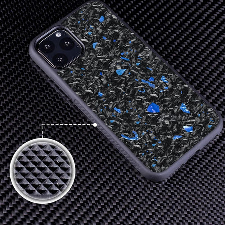 West Coast Euros Blue Forged / iPhone 14 Real Forged Carbon Fiber for iPhone 14/14Plus Cover Slim Strongest Durable Snugly for iPhone 14Pro/14Pro Max Case