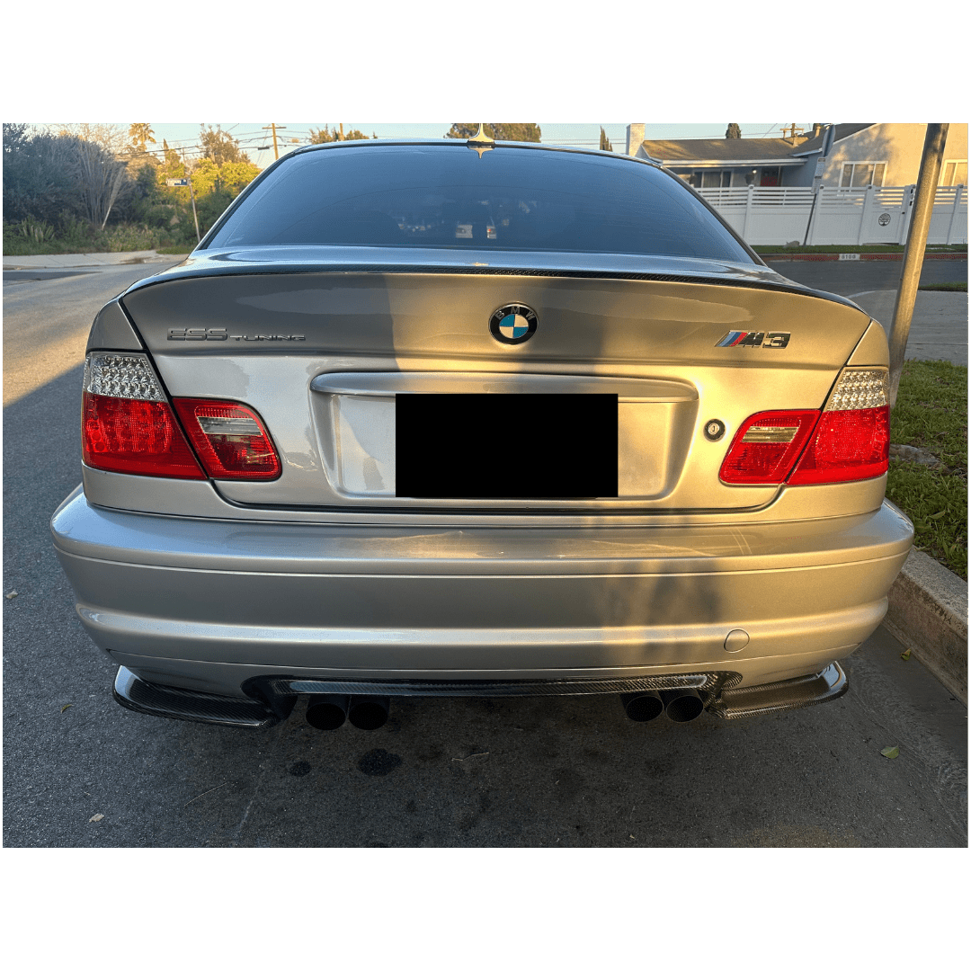 BMW E46 Rear Bumper Extension