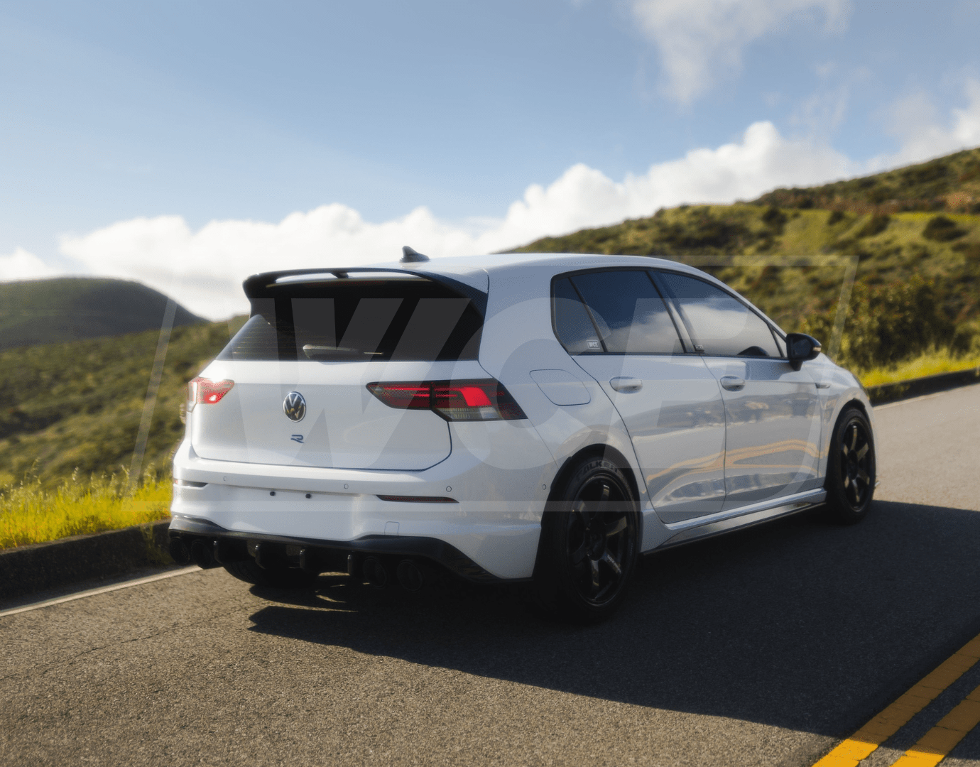 West Coast Euros Carbon Kit Volkswagen Mk8 Golf R Full Carbon Fiber Body Kit