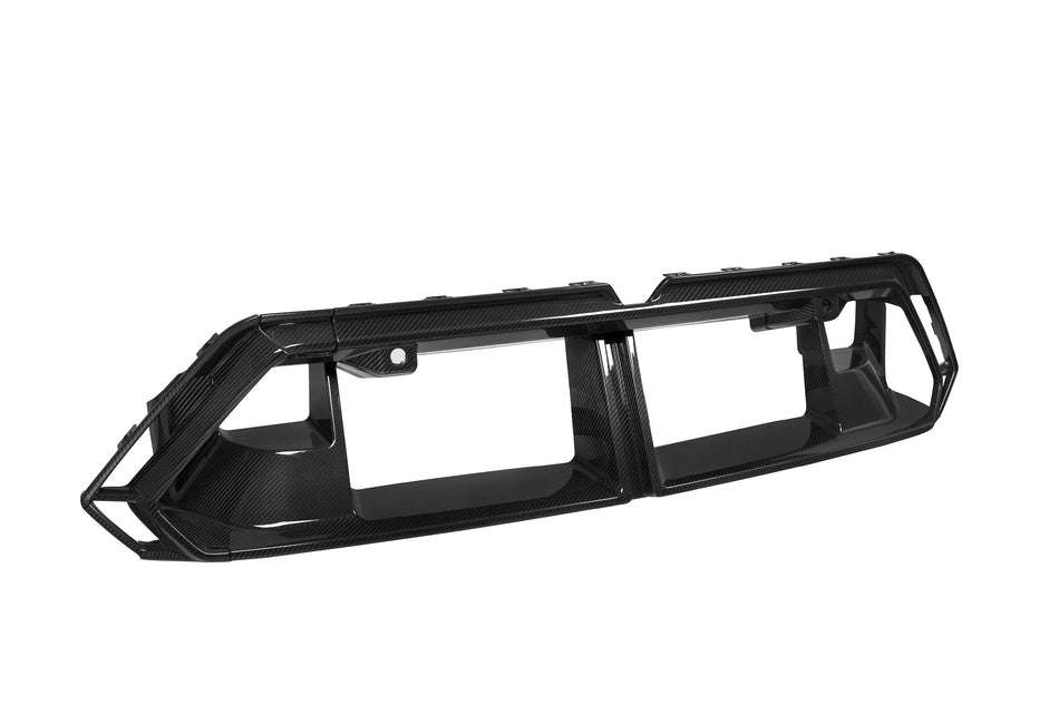 West Coast Euros Center Trim OE Style Dry Carbon Fiber Front Bumper Center Trim - G90 M5 / G99 M5