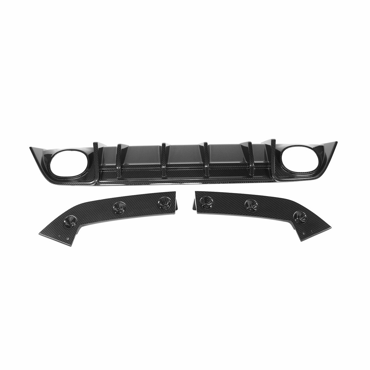 West Coast Euros Diffuser Audi RS3 8Y Sportback Carbon Fiber Rear Diffuser