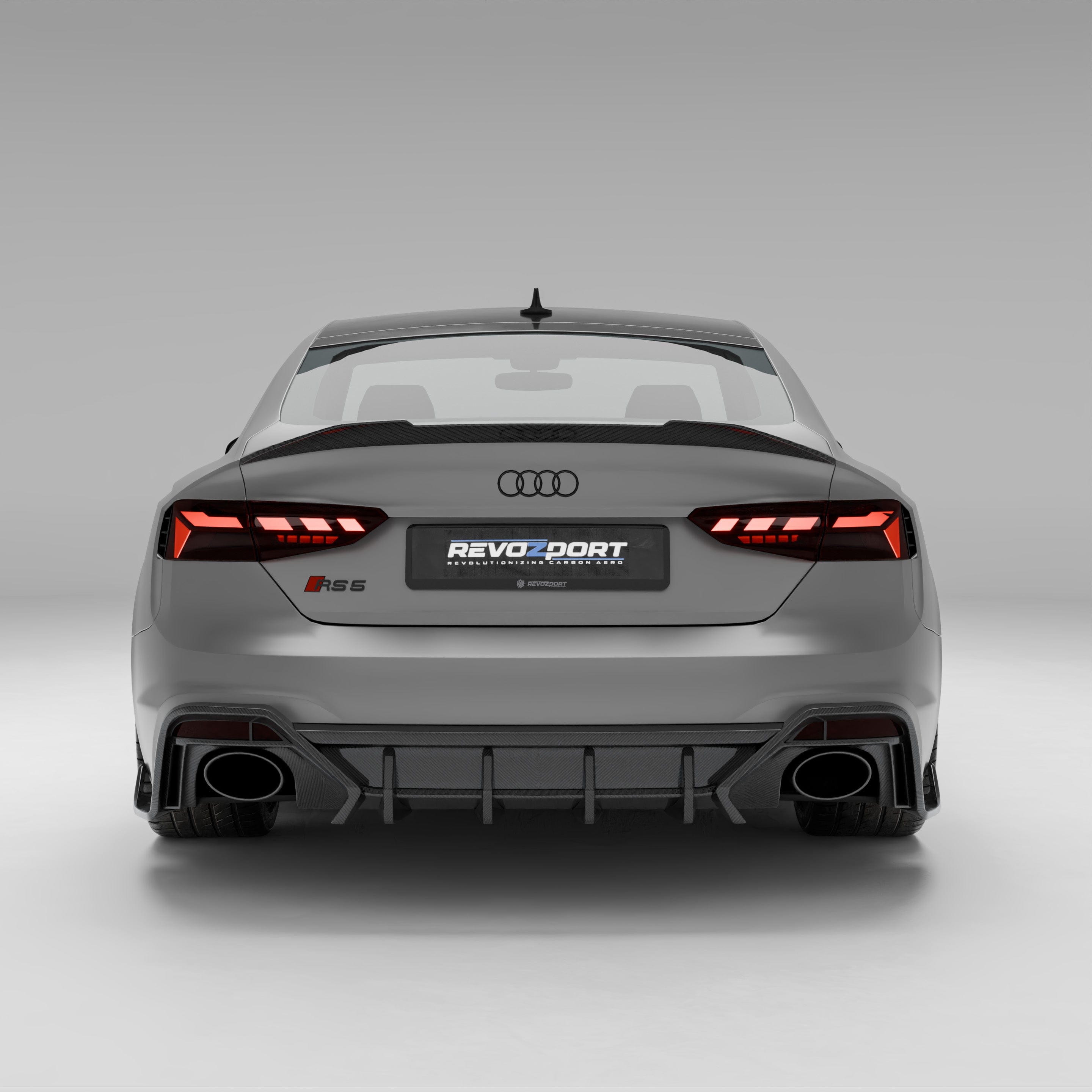 West Coast Euros Diffuser Audi RS5 B9.5 Facelift Sportback Carbon Fiber Rear Diffuser