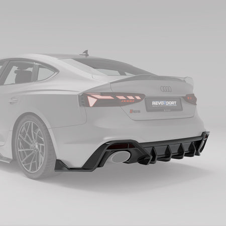 West Coast Euros Diffuser Audi RS5 B9.5 Facelift Sportback Carbon Fiber Rear Diffuser