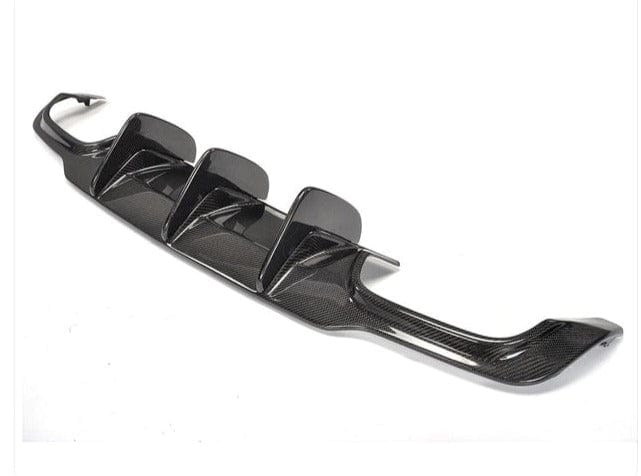 Big Fin Carbon Fiber Rear Diffuser - W204 C63 AMG / W204 C-Class – West ...