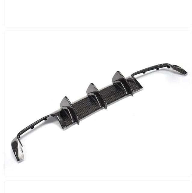 Big Fin Carbon Fiber Rear Diffuser - W204 C63 AMG / W204 C-Class – West ...