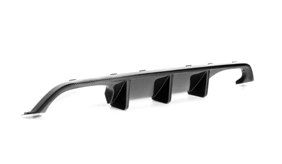 West Coast Euros Diffuser BMW F8x M3 M4 Extended Fin Competition M Performance Style Carbon Fiber Rear Diffuser