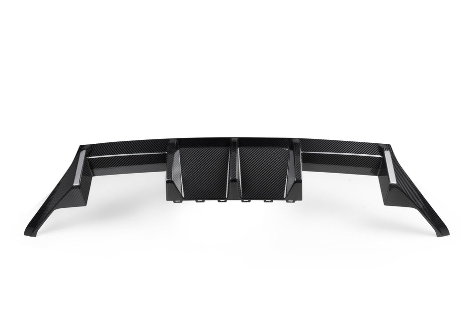 West Coast Euros Diffuser BMW G87 M2 MP Style Carbon Fiber Rear Diffuser (3 Fin)