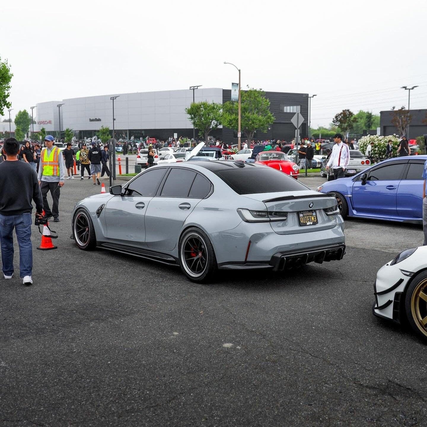 West Coast Euros Diffuser BMW G8x M3 M4 3D Style Carbon Fiber Diffuser