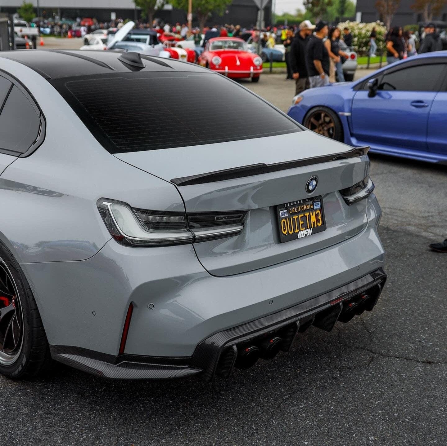 West Coast Euros Diffuser BMW G8x M3 M4 3D Style Carbon Fiber Diffuser