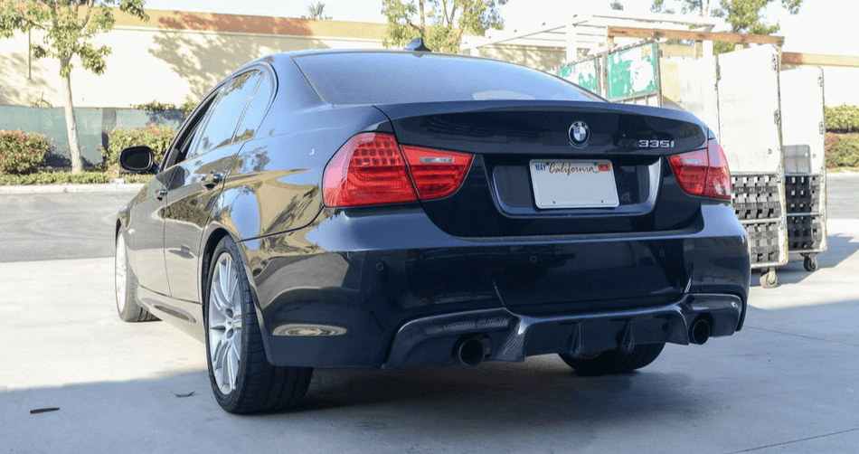 West Coast Euros Diffuser Carbon Fiber Dual Exit Diffuser - E90 3 Series