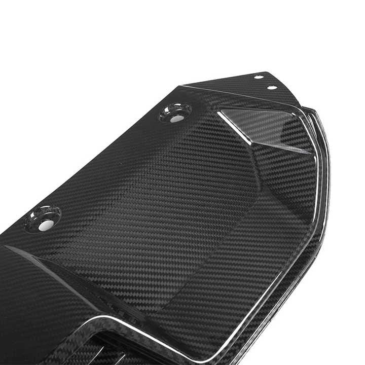 West Coast Euros Diffuser CS Style Carbon Fiber Center Diffuser - F90 M5