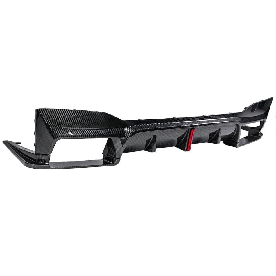 West Coast Euros Diffuser CTM Style 3rd Brake Light Carbon Fiber Diffuser - F90 M5