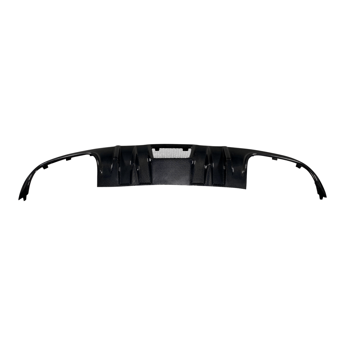 West Coast Euros Diffuser DTM Style Carbon Fiber Rear Diffuser - W204 C63 / W204 C-Class (Pre-Facelift)