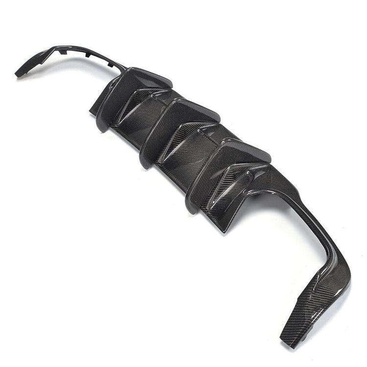 Big Fin Carbon Fiber Rear Diffuser - W204 C63 AMG / W204 C-Class – West ...