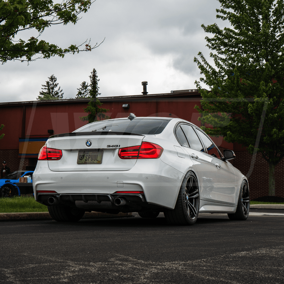 West Coast Euros Diffuser Performance Style Carbon Fiber Diffuser - F30 3 Series