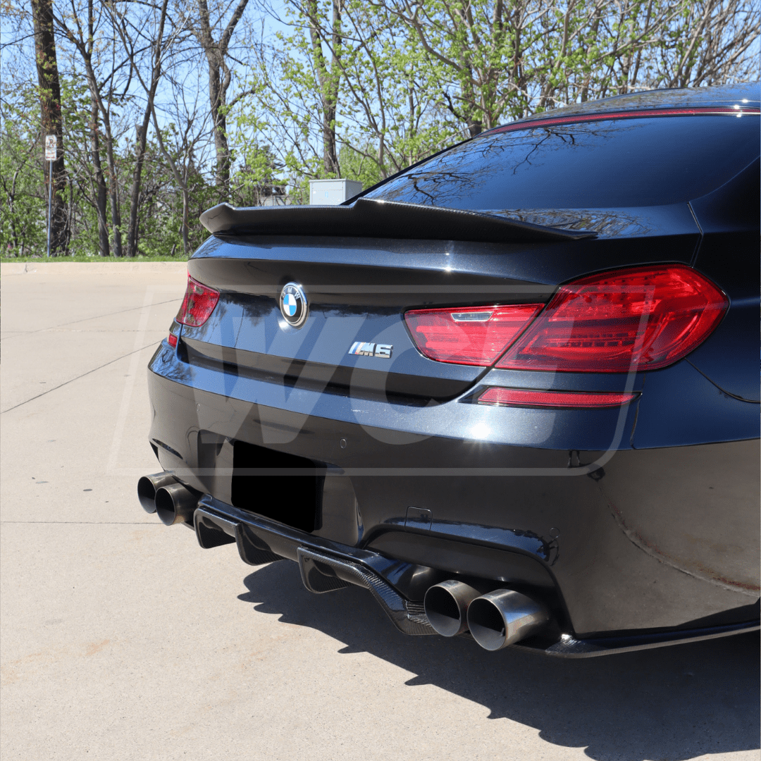 PSM Style Rear Diffuser w/ Side Splitters (V2) - F06 / F12 / F13 M6 6 ...