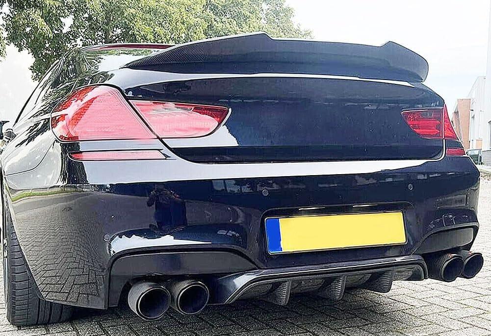 Shark Racing Diffuser Shark Fin Style Carbon Fiber Rear Diffuser (V1) - F06 / F12 / F13 M6 ...
