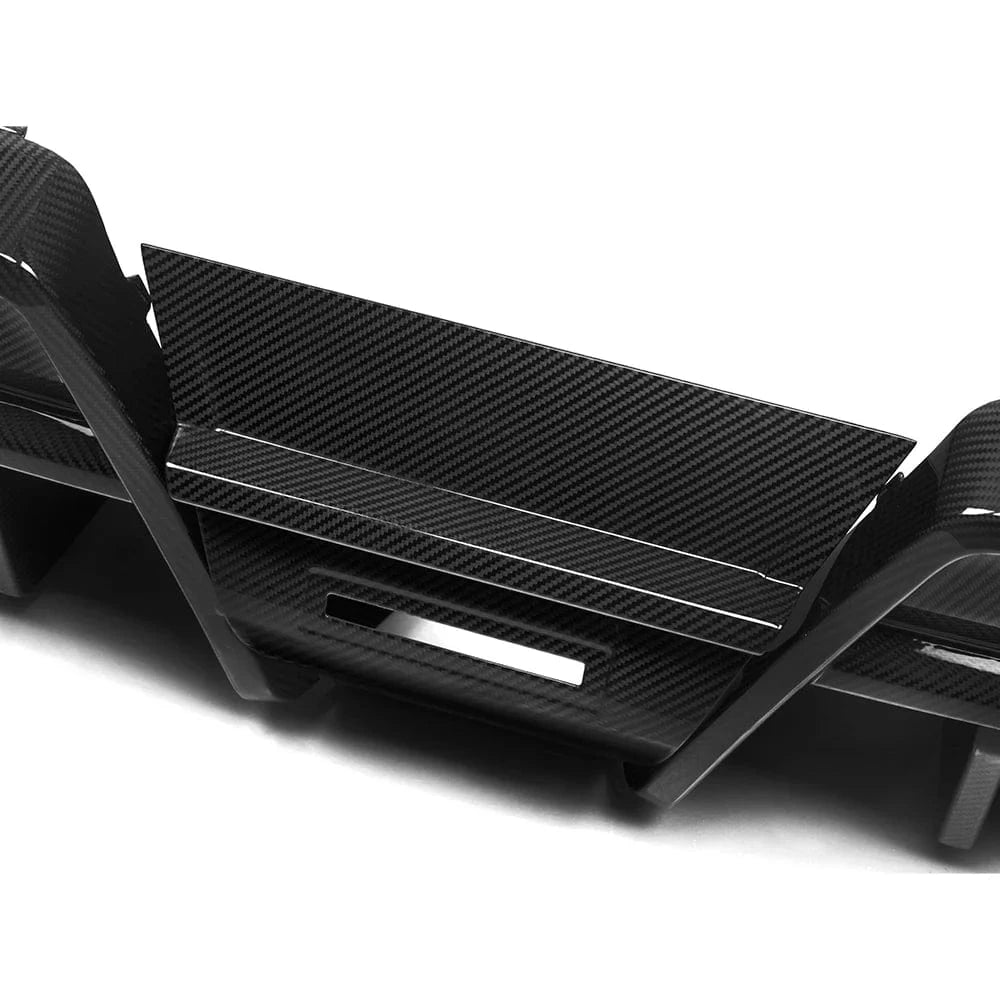 West Coast Euros Diffuser SQ-B Style Dry Carbon Fiber Diffuser - G90 M5 / G99 M5