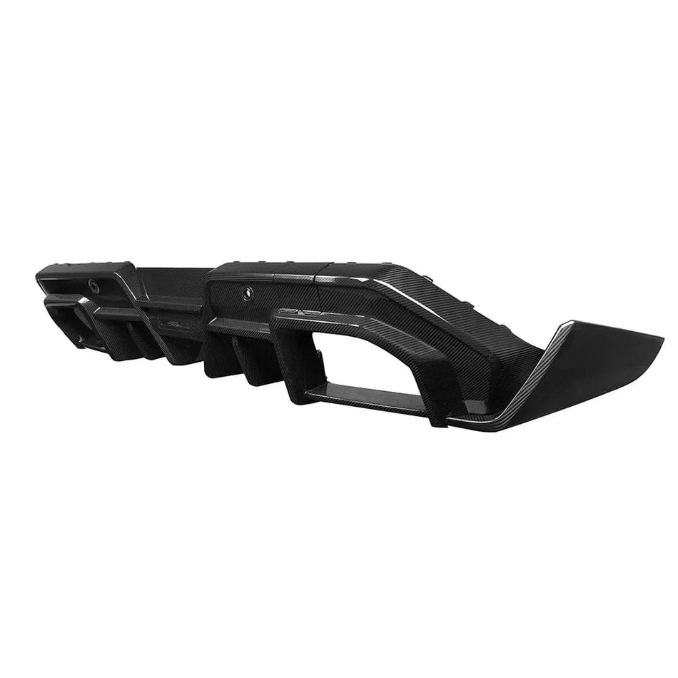 West Coast Euros Diffuser SQ-B Style Dry Carbon Fiber Diffuser - G90 M5 / G99 M5