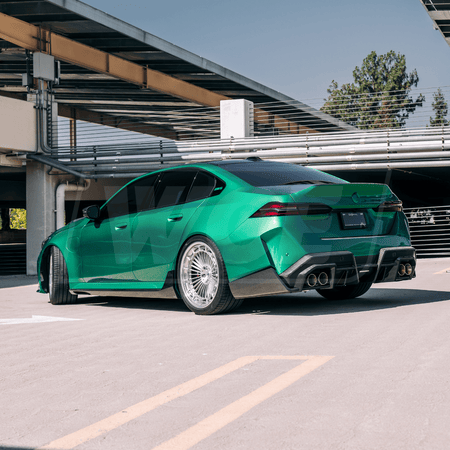 West Coast Euros Diffuser SQ-B Style Dry Carbon Fiber Diffuser - G90 M5 / G99 M5