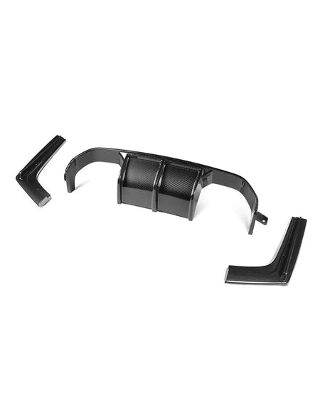 West Coast Euros Diffuser V Style Carbon Fiber Rear Diffuser (3PC) - F80 M3 / F82 M4