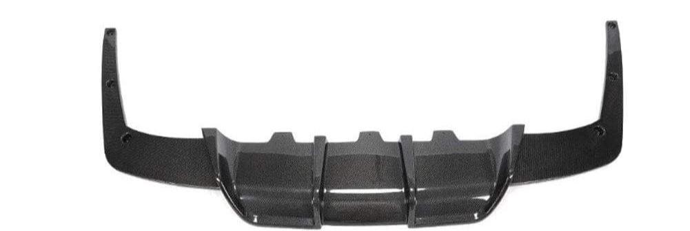 West Coast Euros Diffuser V Style Carbon Fiber Rear Diffuser w/ Side Splitters - F06 / F12 / F13 M6