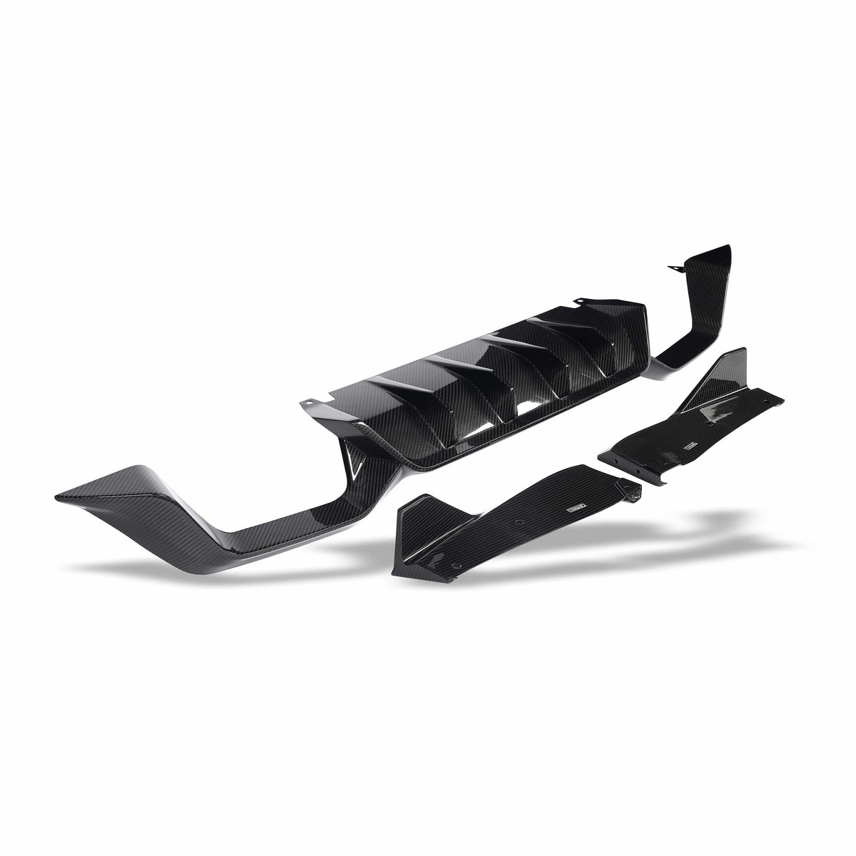 West Coast Euros Diffusers BMW X4M F98 LCI Carbon Fiber Rear Diffuser