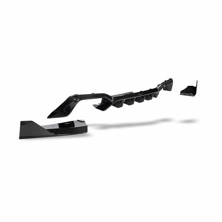 West Coast Euros Diffusers BMW X4M F98 LCI Carbon Fiber Rear Diffuser