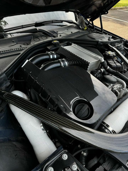 West Coast Euros Engine Bay Carbon Fiber Engine Cover - BMW F80 M3 / F82 M4 / F87 M2 C