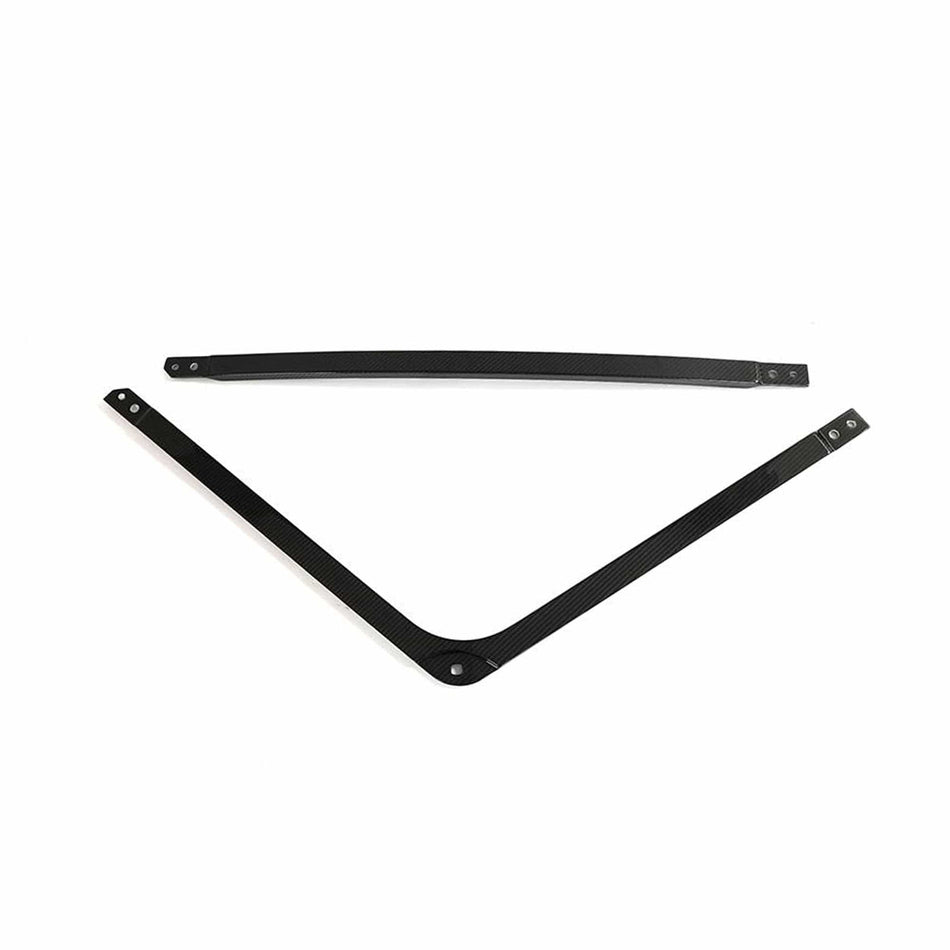 West Coast Euros Engine Bay Dry Carbon Fiber Strut Bars - G80 M3 / G82 M4 / G87 M2